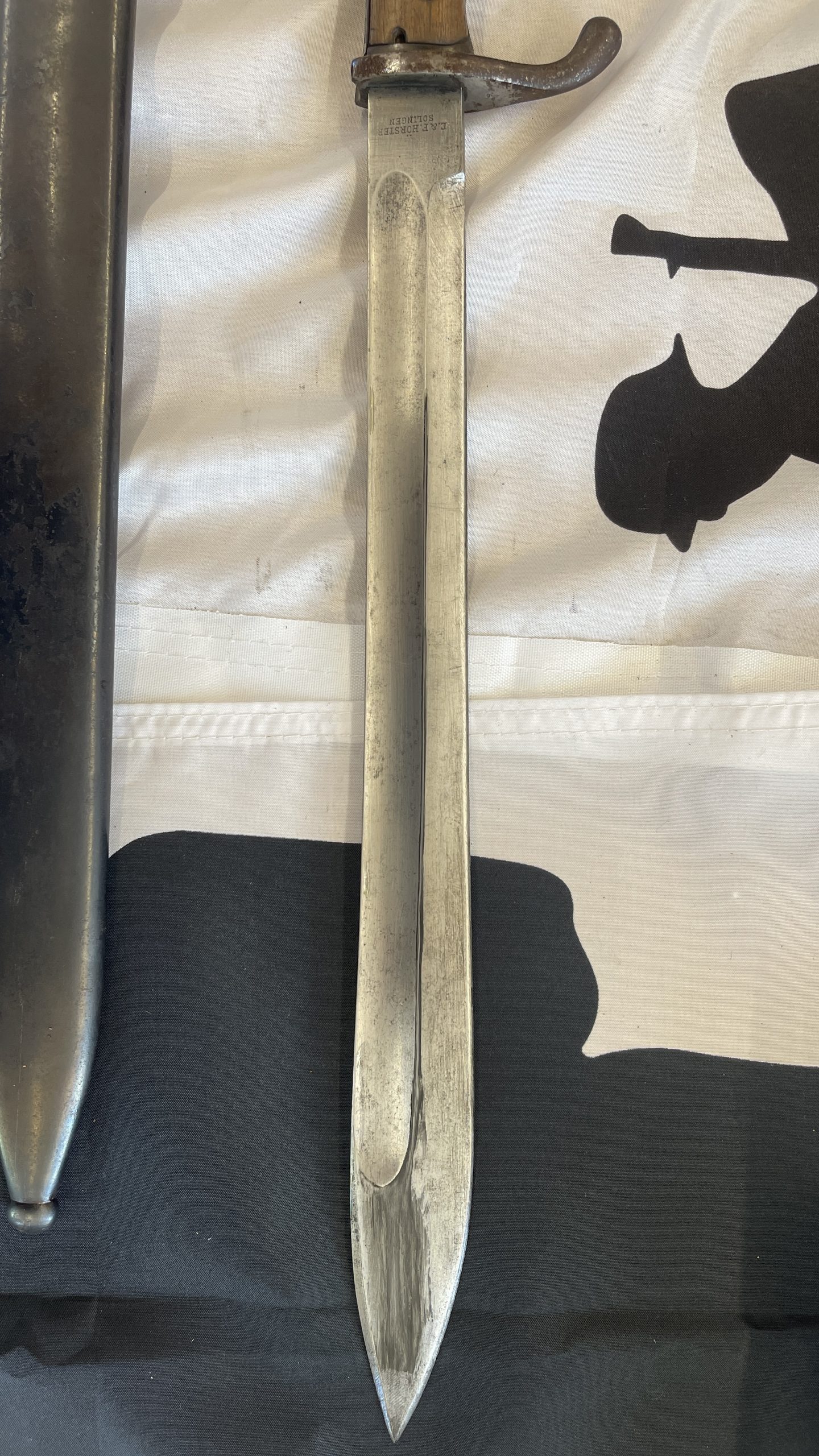 German M1898/05 Butcher Bayonet (E. & F. Hörster; Circa 1915)